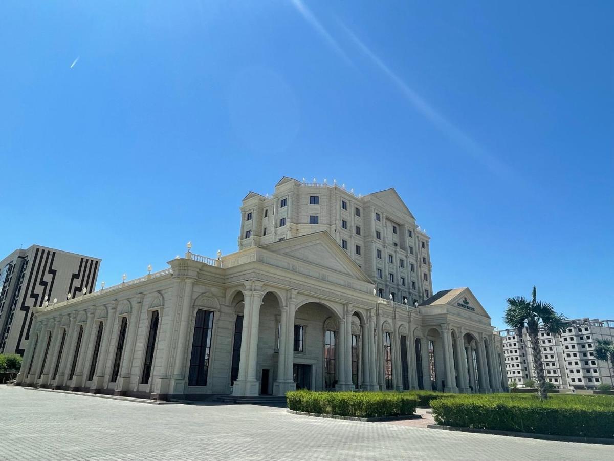 Sultan Palace Hotel أتيراو المظهر الخارجي الصورة The new building of the university